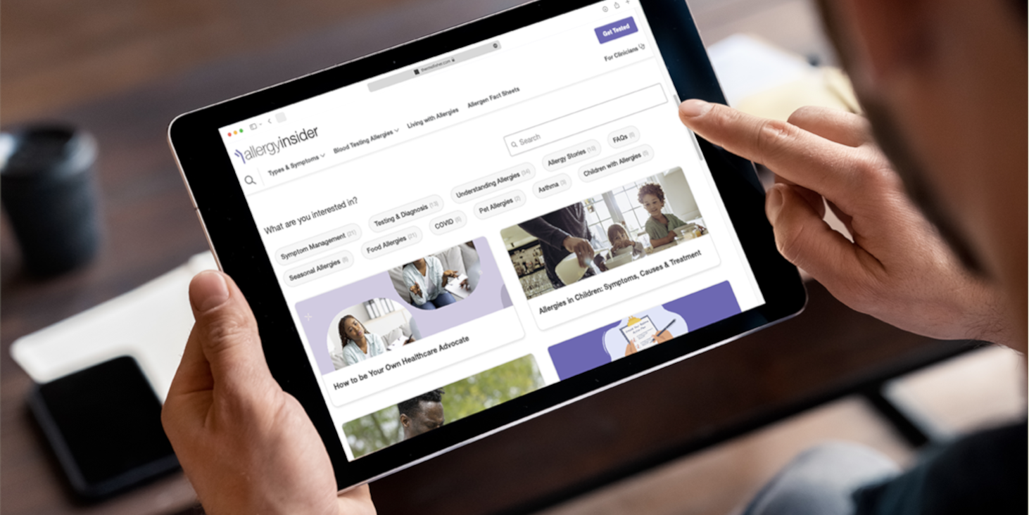 Patient Education Digital Strategy - AllergyInsider Case Study